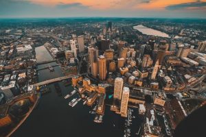 Skyline of Boston, Cambridge web design agency SEO Consulting